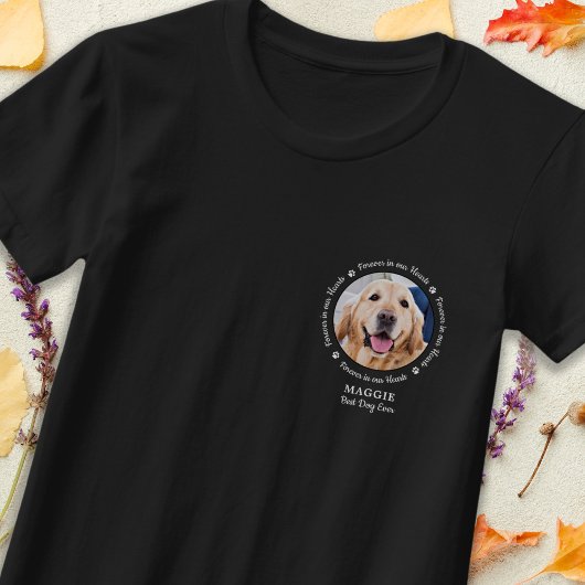 Pet Memorial Pet Loss Geschenk Personalisiertes Fo T-Shirt