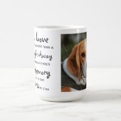 Pet Memorial Pet Loss Keepake Foto Kaffee Tasse (Mittel)