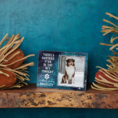 Pet Memorial Pet Loss Keepake Hund Foto Fotoplatte (Seite)