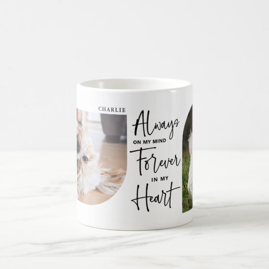 Pet Memorial Photo  Kaffeetasse (Mittel)
