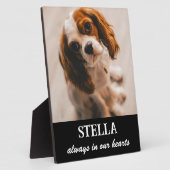 Pet Memorial Picture Plaque Fotoplatte (Seite)
