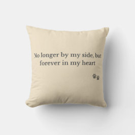 Pet Memorial Pillow – Forever in My Heart Kissen