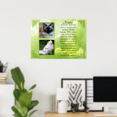 Pet Memorial Poster Print - Religious - Cat Dog (Heimbüro)