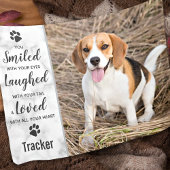 Pet Memorial Smiled Laughed Love Custom Foto Dog Fleecedecke