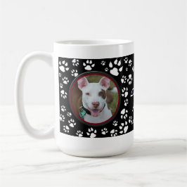 Pet Memorial Your Pet Fotos Schwarzer Hundedruck Kaffeetasse