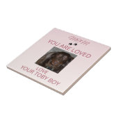Pet Mom Love Photo Tile Fliese (Seite)