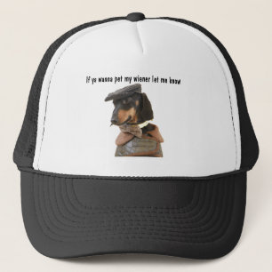 Pet My Wiener Trucker Hat Truckerkappe