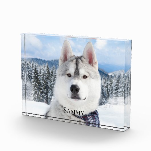 Pet Name Foto Block (Rechts)