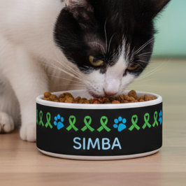 Pet Organ Donation & Transplant Paw Prints Design Napf