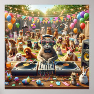 Pet Party Poster