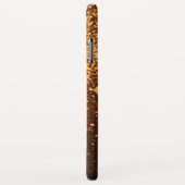 Pet Pate Gold Glitzer auf Kupfer-Glitzer Case-Mate iPhone Hülle (Hinten/Rechts)