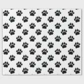 Pet Paw Muster Geschenkpapier (Flach)