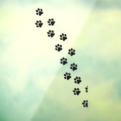 Pet Paw Prints Pet Grooming Shop Front Fensteraufkleber (Blatt 3)
