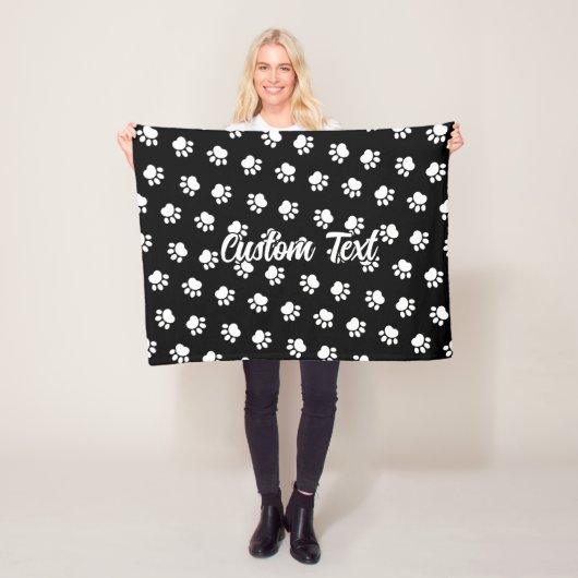 Pet Paws Muster Fleece Blanket (Beispiel)