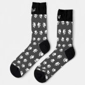 Pet Paws Mustersocken Socken (Linkes Detail)