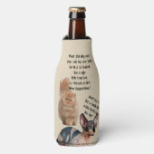 "Pet Peeves" Flaschenkühler (Flaschenvorderseite)