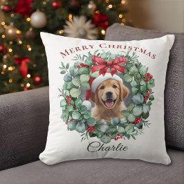 Pet Photo Christmas – Personalized Holiday Gift Kissen