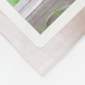 Pet photo collage - pearl fleecedecke (Ecke)