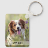 Pet Photo Double Sided Aluminum Schlüsselanhänger (Rückseite)