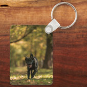 Pet Photo Keychain Custom Two Photo Double Sided Schlüsselanhänger (Rückseite)