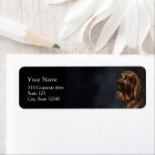 Pet Portrait Painting Return Address Labels (Insitu)