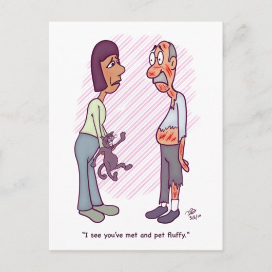 Pet Postkarte (Vorderseite)