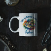 Pet Python Pet Lover Kaffee Drink Reptile Kaffeetasse