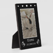 Pet Rabbit Loss | Gedenkstätte für Sonnendrucks Fo Fotoplatte (Seite)