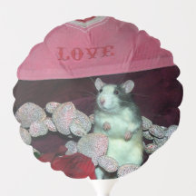 Pet Rat Darcy Liebe Balloon