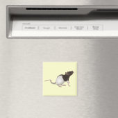 Pet Rat Painting Magnet (In Situ (Geschirrspüler))