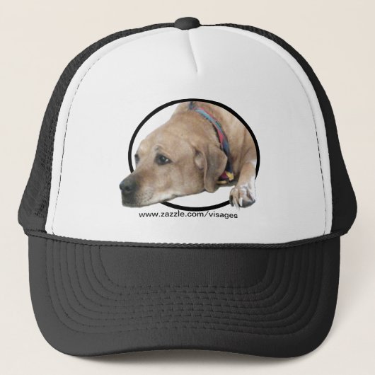 Pet Rhodesian Ridgeback Dog Picture Truckerkappe (Vorderseite)