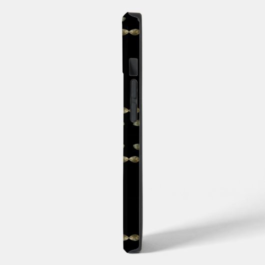 Pet Rock Ocean Sediment Gemstones Muster Case-Mate iPhone Hülle (Rückseite / Links)