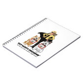 Pet Safety Crusader Spiral Notebook Notizblock (Linke Seite)