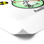 PET Scan, jemand? Positron Emissions Tomographie Poster (Ecke)