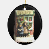PET SHOP CHRISTMAS " KERAMIK ORNAMENT (Links)