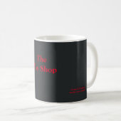 "PET SHOP" KAFFEETASSE (VorderseiteRechts)