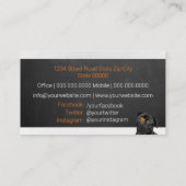 Pet Shop / Pet Care Services/ Sitting Services Visitenkarte (Rückseite)