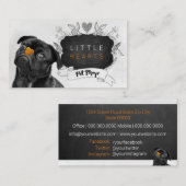 Pet Shop / Pet Care Services/ Sitting Services Visitenkarte (Vorne/Hinten)