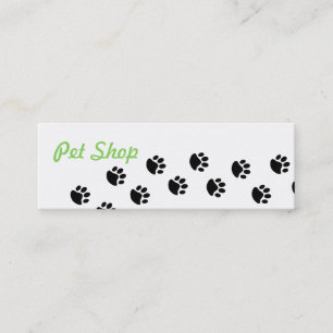 Pet Shop Visitenkarte
