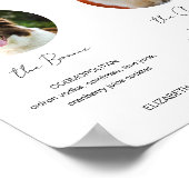 Pet Signature Drinks Hunde Bar Cocktail mit 2 Foto Poster (Ecke)