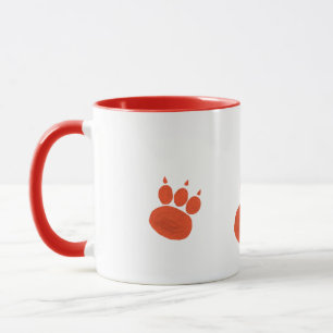 Pet Sitter & Dog Walker Paw Print Tasse