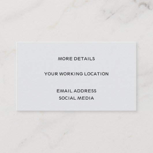 Pet Sitter Service Visitenkarte (Rückseite)