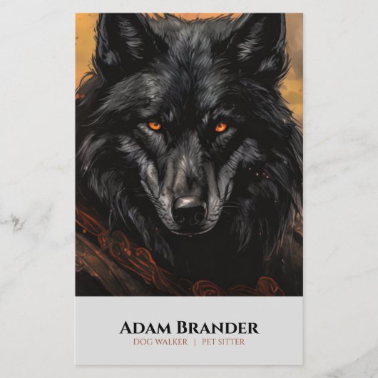 Pet Sitter Walker Flyer (Vorne)