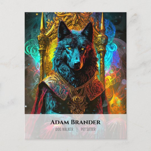 Pet Sitter Walker Flyer (Vorne)