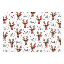 Pet Star | Custom Face Foto Rentier Weihnachten