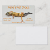 Pet Store Business Card Visitenkarte (Vorne/Hinten)