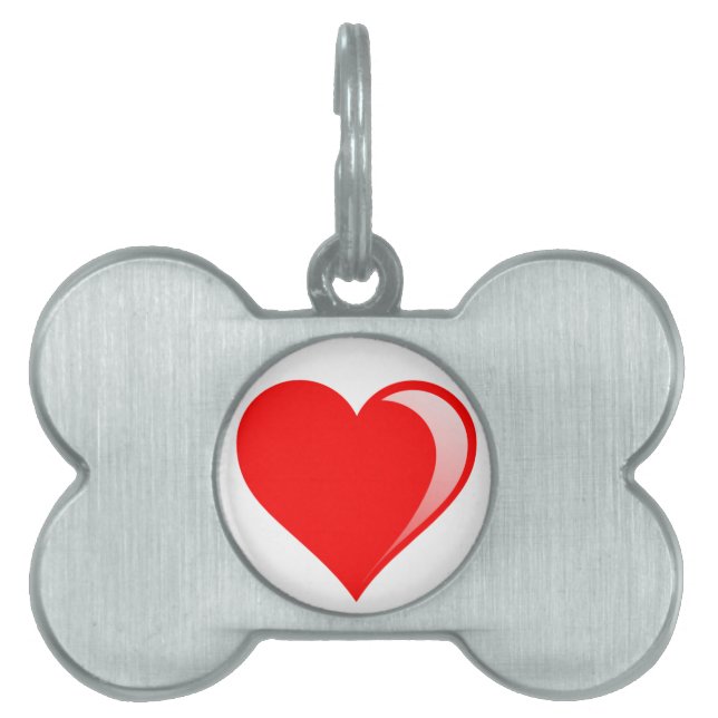 Pet-Tag - Maßgeschneidert Tiermarke (Vorderseite)