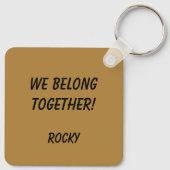 Pet Talk  Schlüsselanhänger (Rückseite)