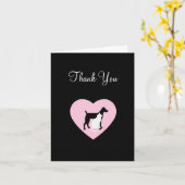 Pet Theme Custom Vielen Dank Karten (Gelbe Blume)