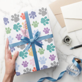 Pet Themed farbenfrohe Hundepapiermuster Muster Ni Geschenkpapier